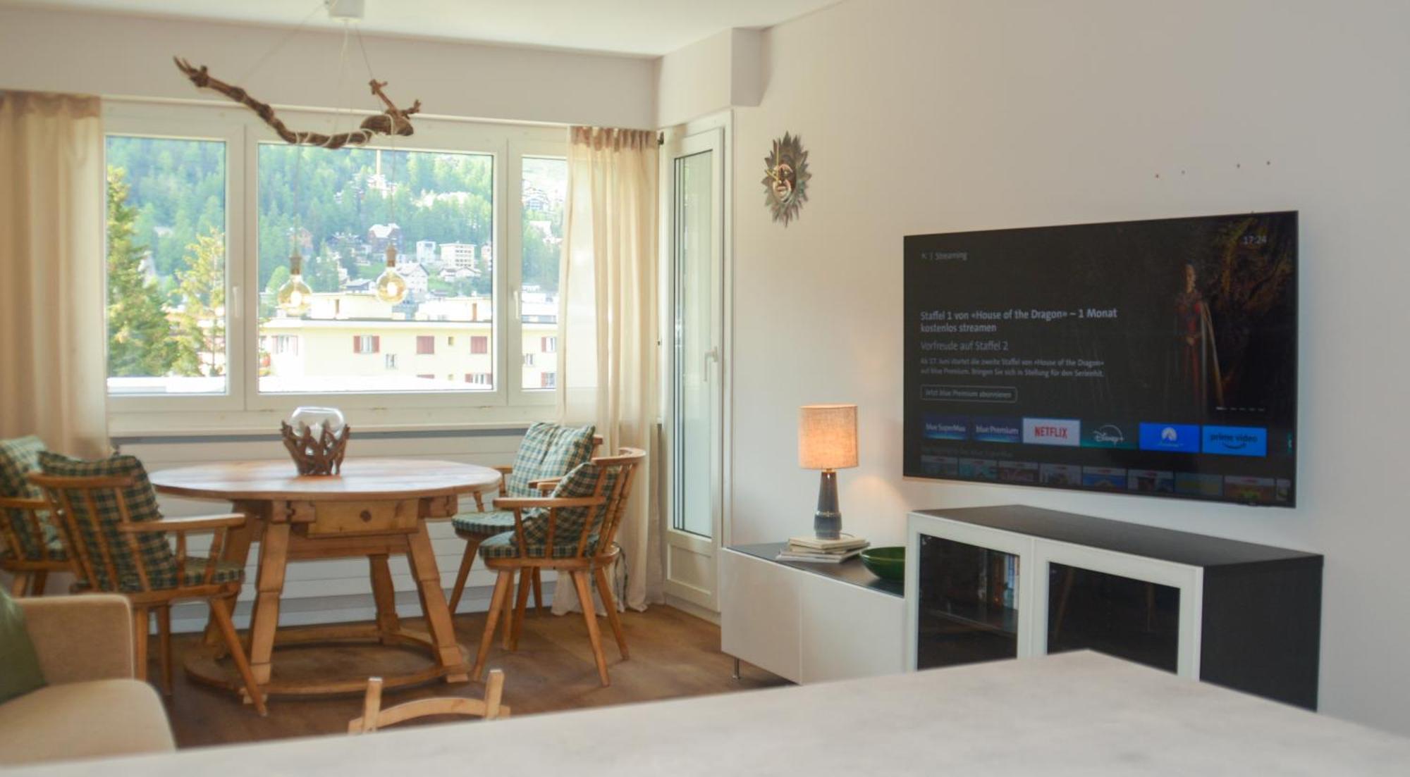 Swissme - Neu-Seeblick-Balkon-Parkplatz-Nahe Bergbahn 세인트모리츠 외부 사진