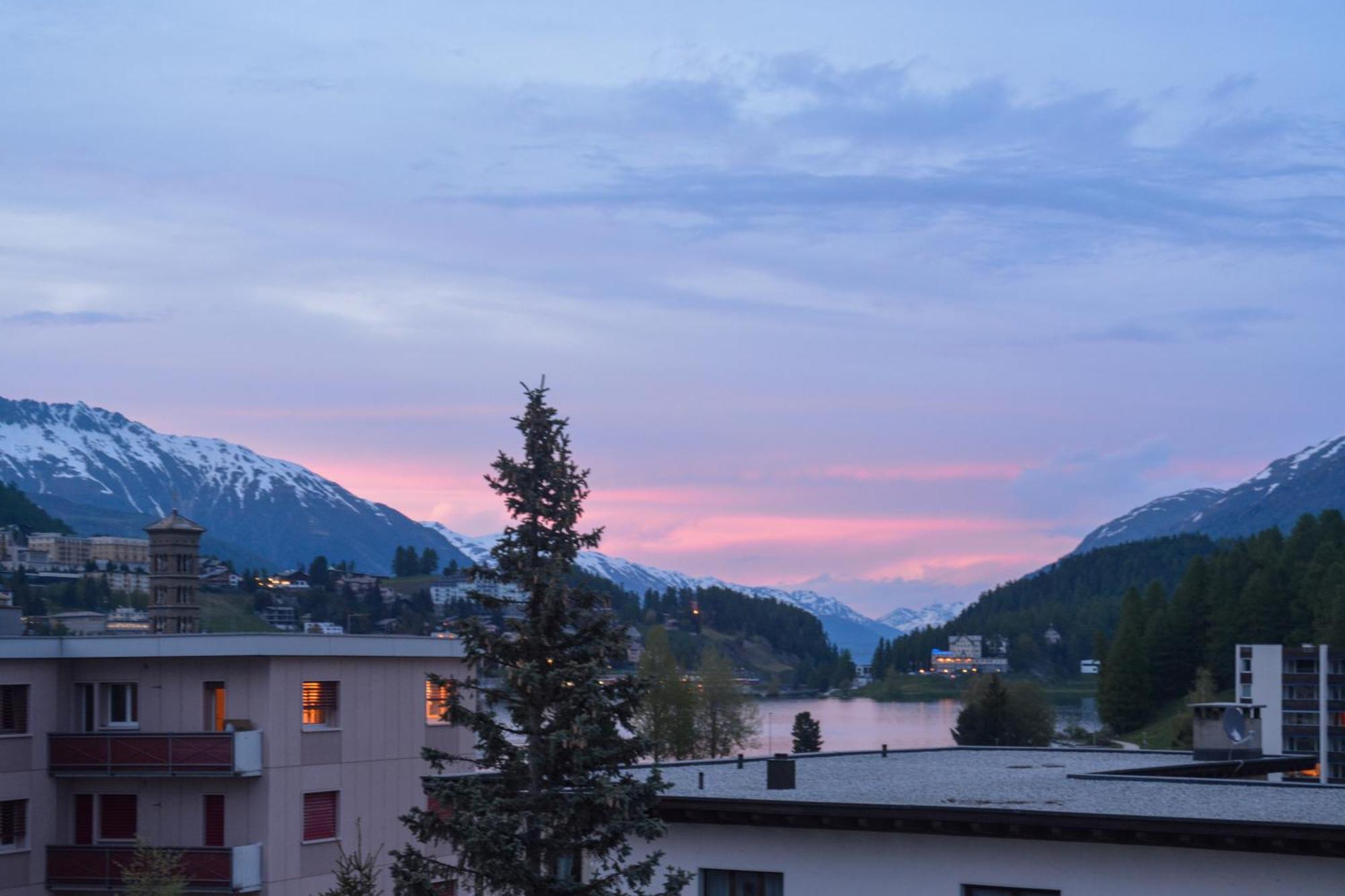 Swissme - Neu-Seeblick-Balkon-Parkplatz-Nahe Bergbahn 세인트모리츠 외부 사진